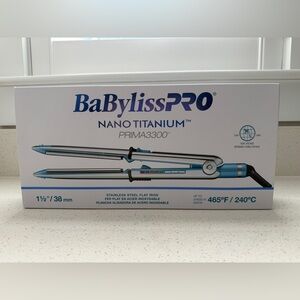 BaBylissPRO Nano Titanium Flat Iron